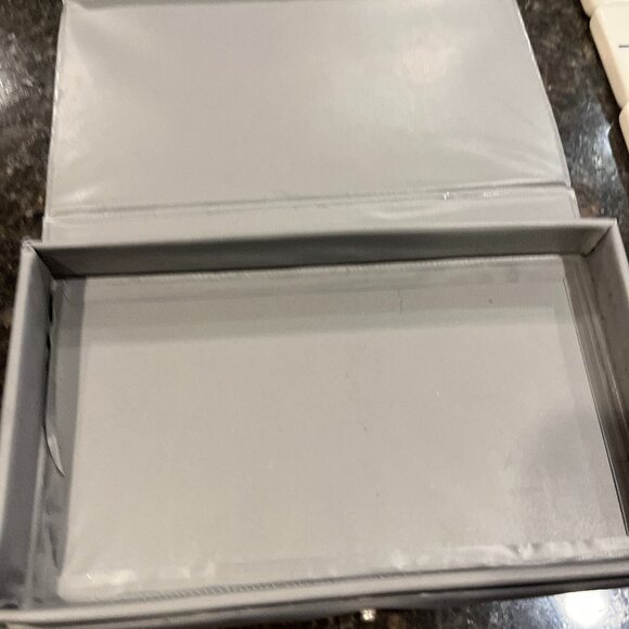 🌈Vtg Dominoes Double 6-Cardinal Gray Vinyl Case - Picture 4 of 4